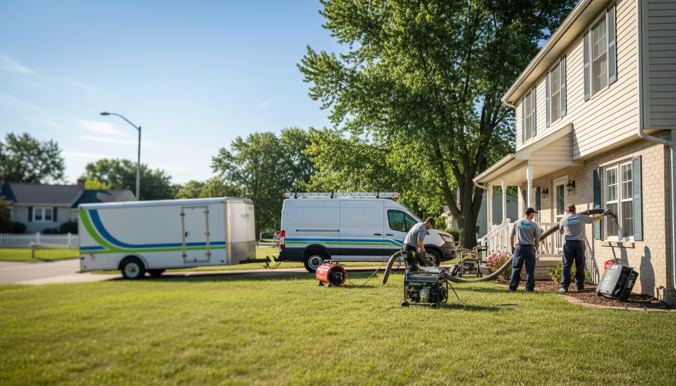 Flooded Basement Restoration And Cleanup With Repair in Capron, IL near me